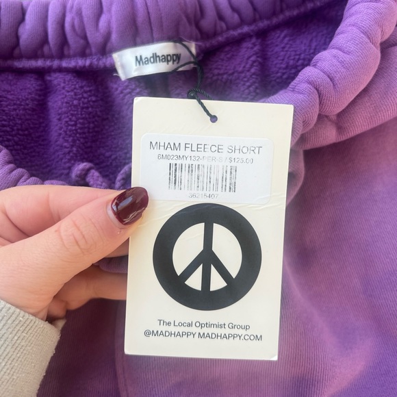 Learn To Grow Madhappy Sweat Shorts - Picture 3 of 5